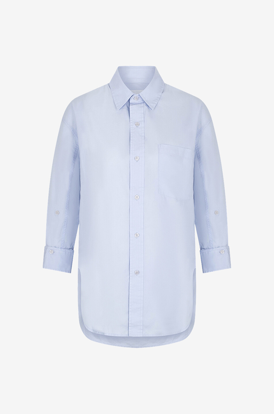 CITIZENS OF HUMANITY Kayla cotton shirt Women LIGHT BLUE 1