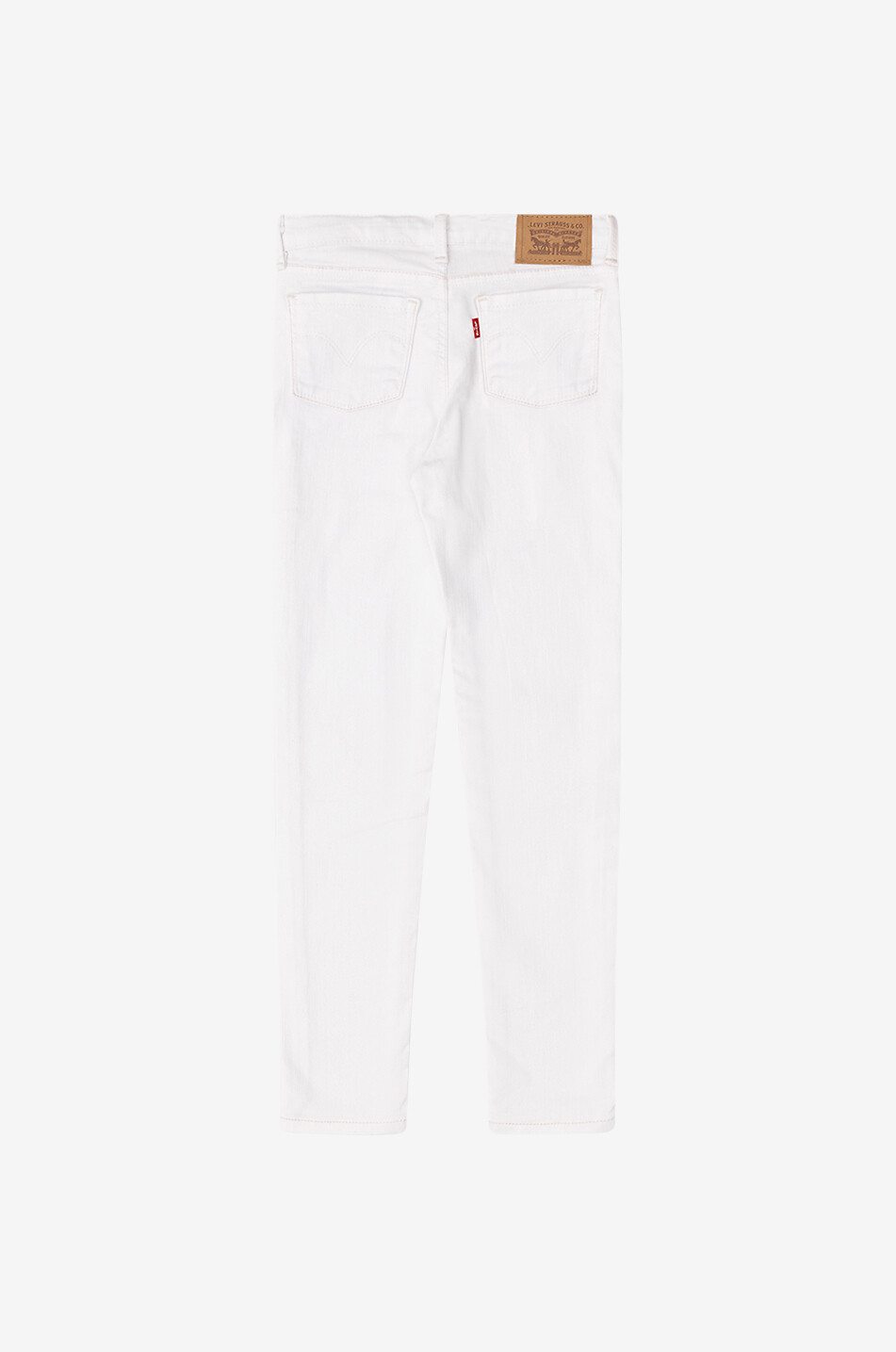 LEVI'S KIDS Jean skinny en coton enfant 710 Fille BLANC 2