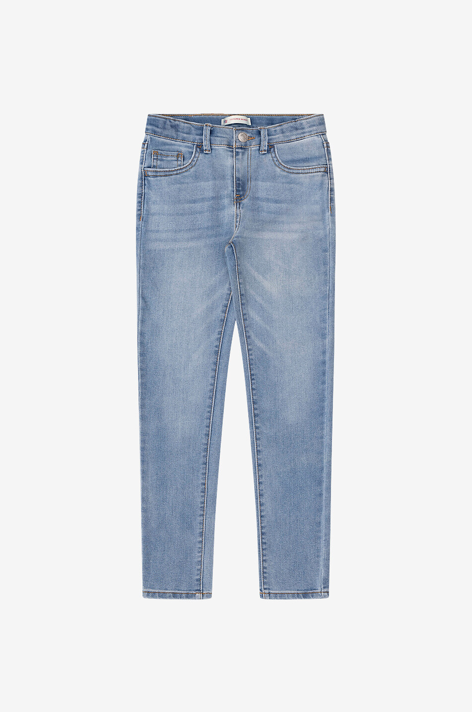 LEVI'S KIDS Jean skinny en coton enfant 710 Fille BLEU 1