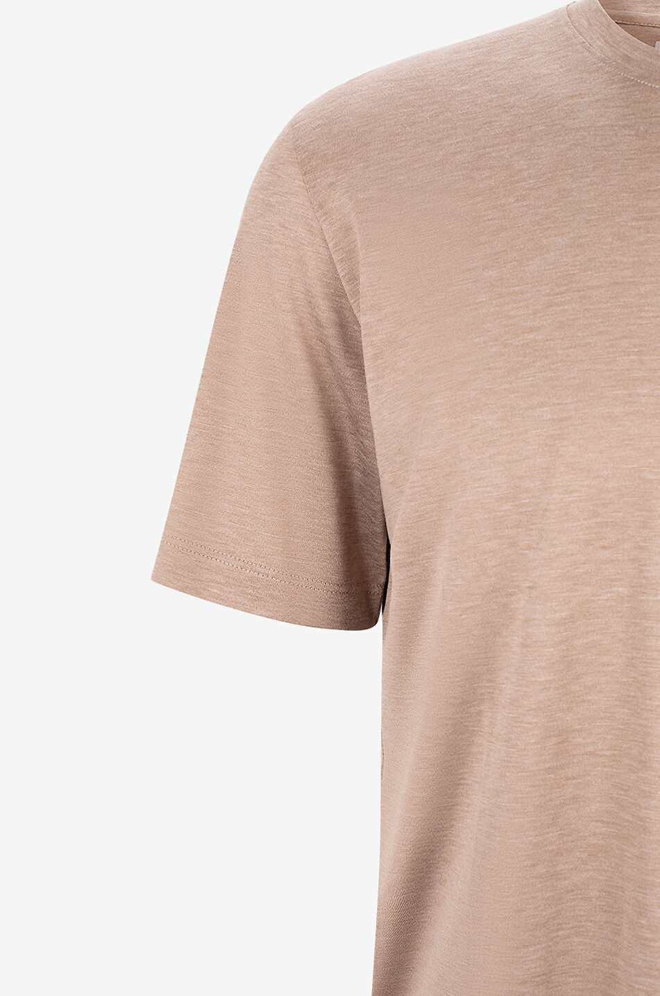 MARCO PESCAROLO T-shirt à manches courtes en soie et coton James Homme MARRON 3