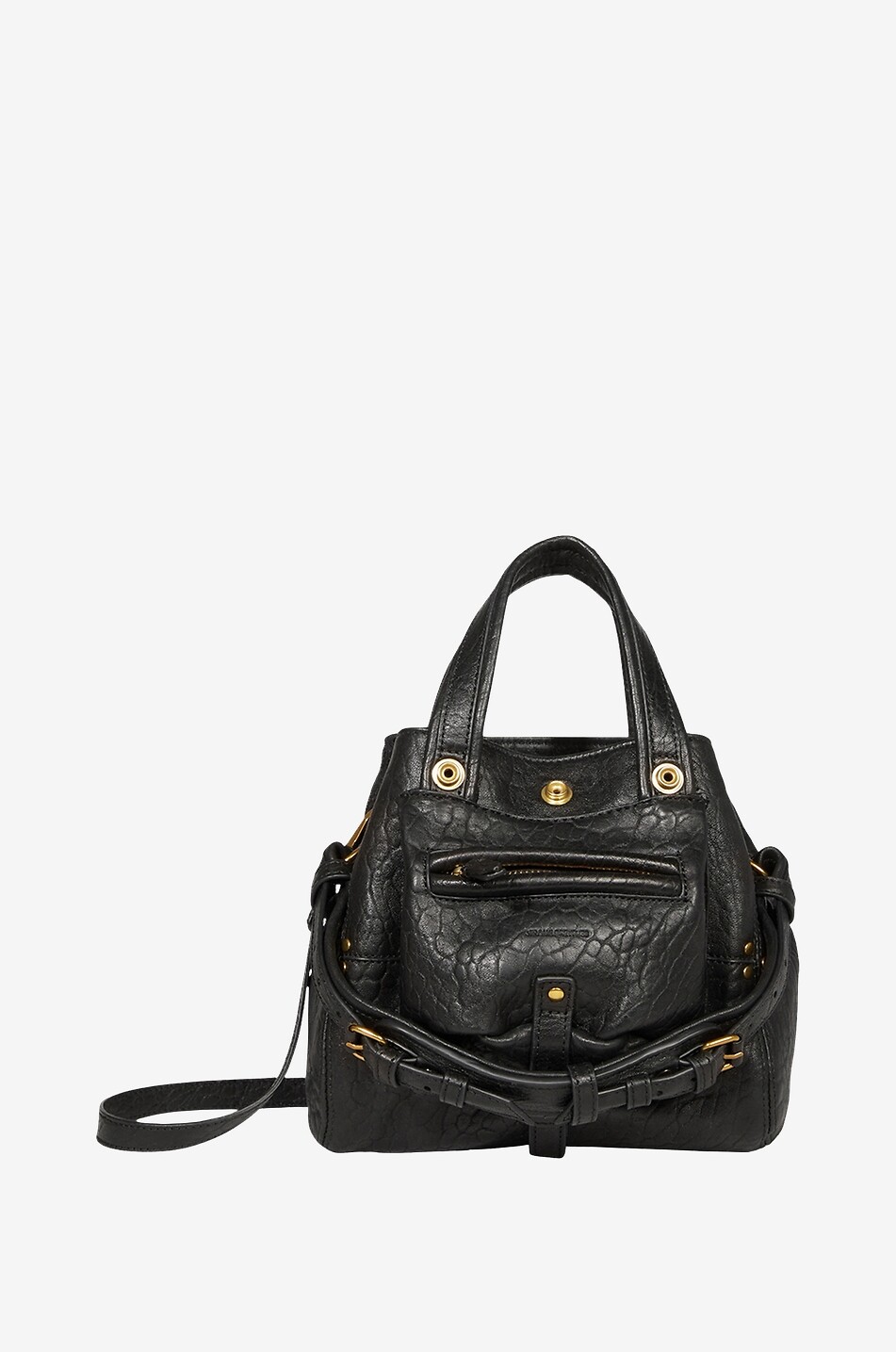 Sac à main en cuir d'agneau bubble Billy Nano