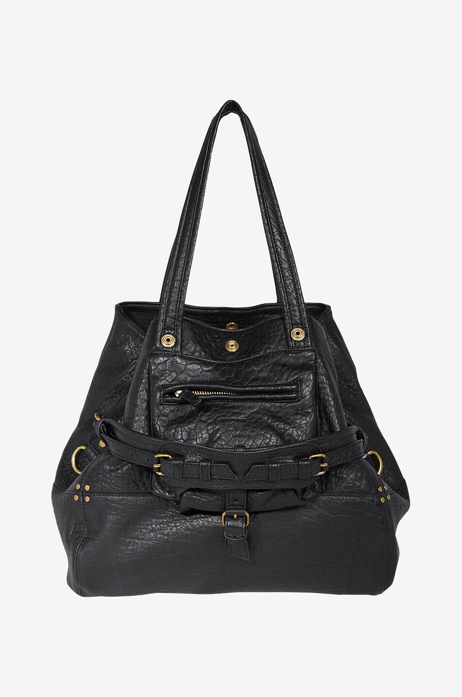 Schultertasche aus Bubble-Lammleder Billy M