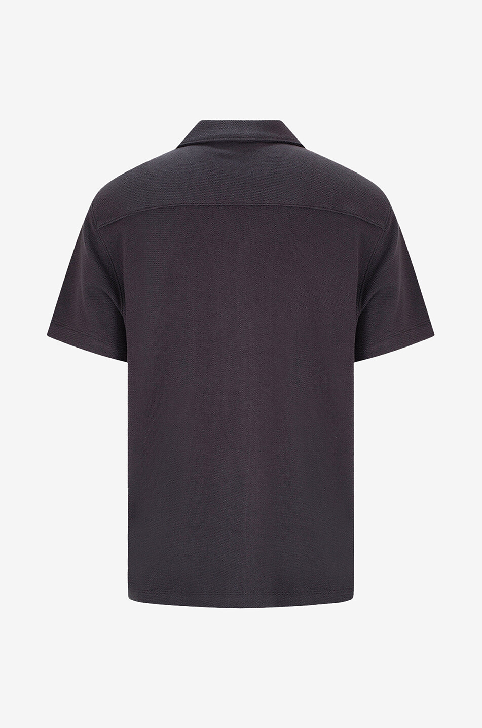 VINCE Chemise à manches courtes en coton Homme NOIR 2