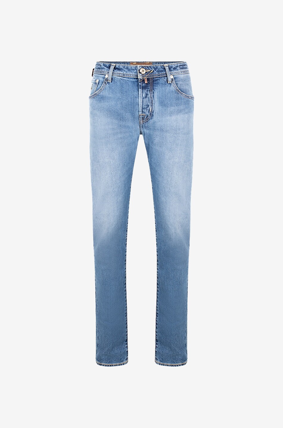 JACOB COHEN Ausgewaschene Jeans mit geradem Bein aus Baumwolle Nick Limited Edition Herren HELLBLAU 1