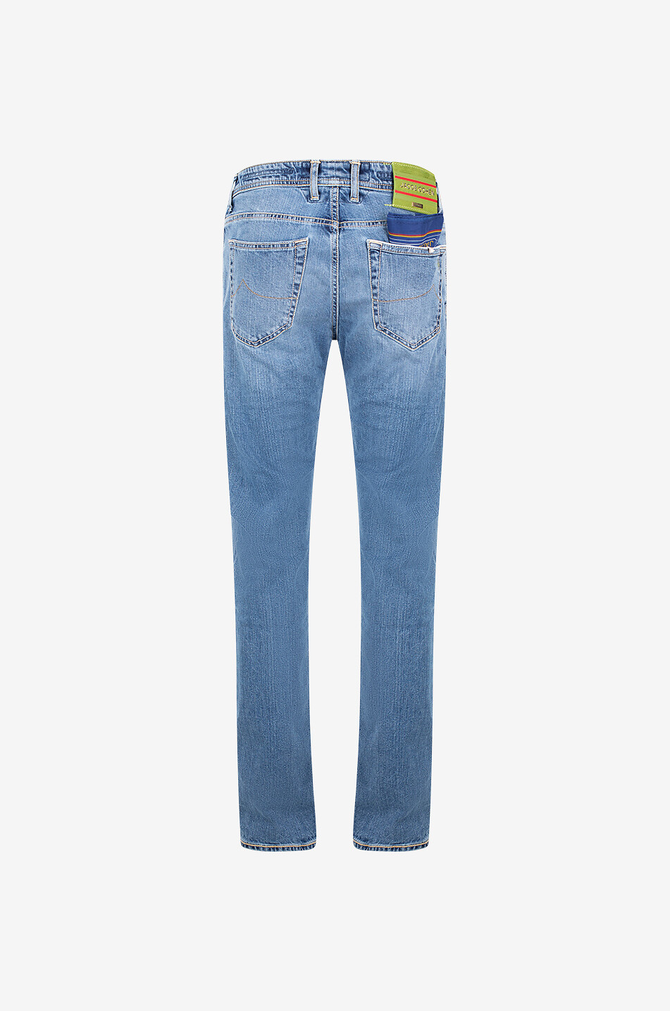 JACOB COHEN Ausgewaschene Jeans mit geradem Bein aus Baumwolle Nick Limited Edition Herren HELLBLAU 2