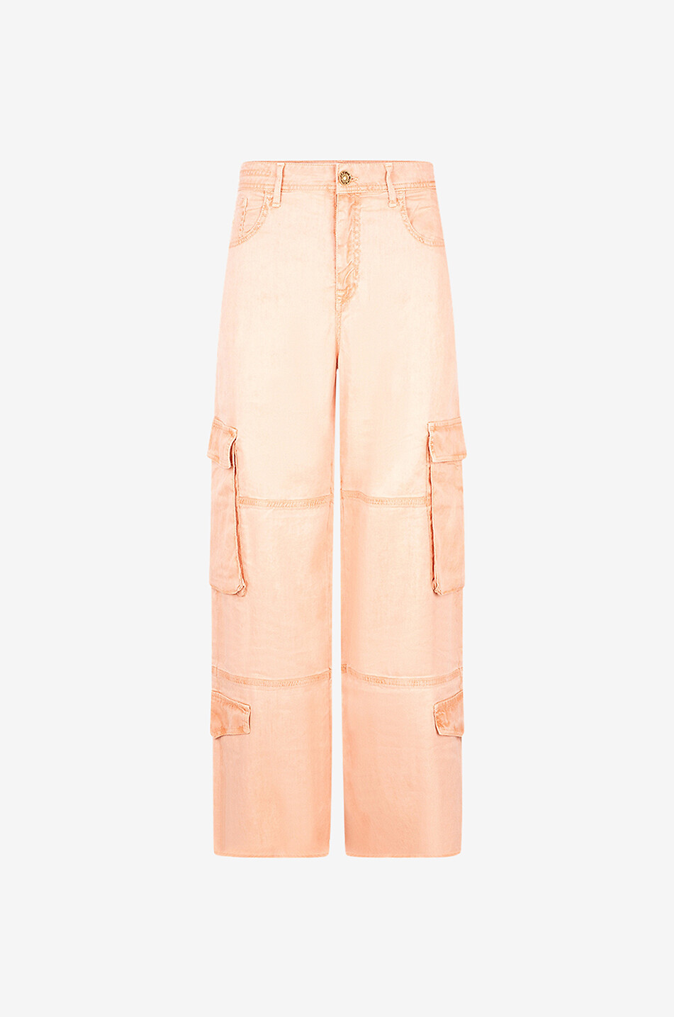 JACOB COHEN Pantalon cargo en denim Riri Femme ORANGE CLAIR 1