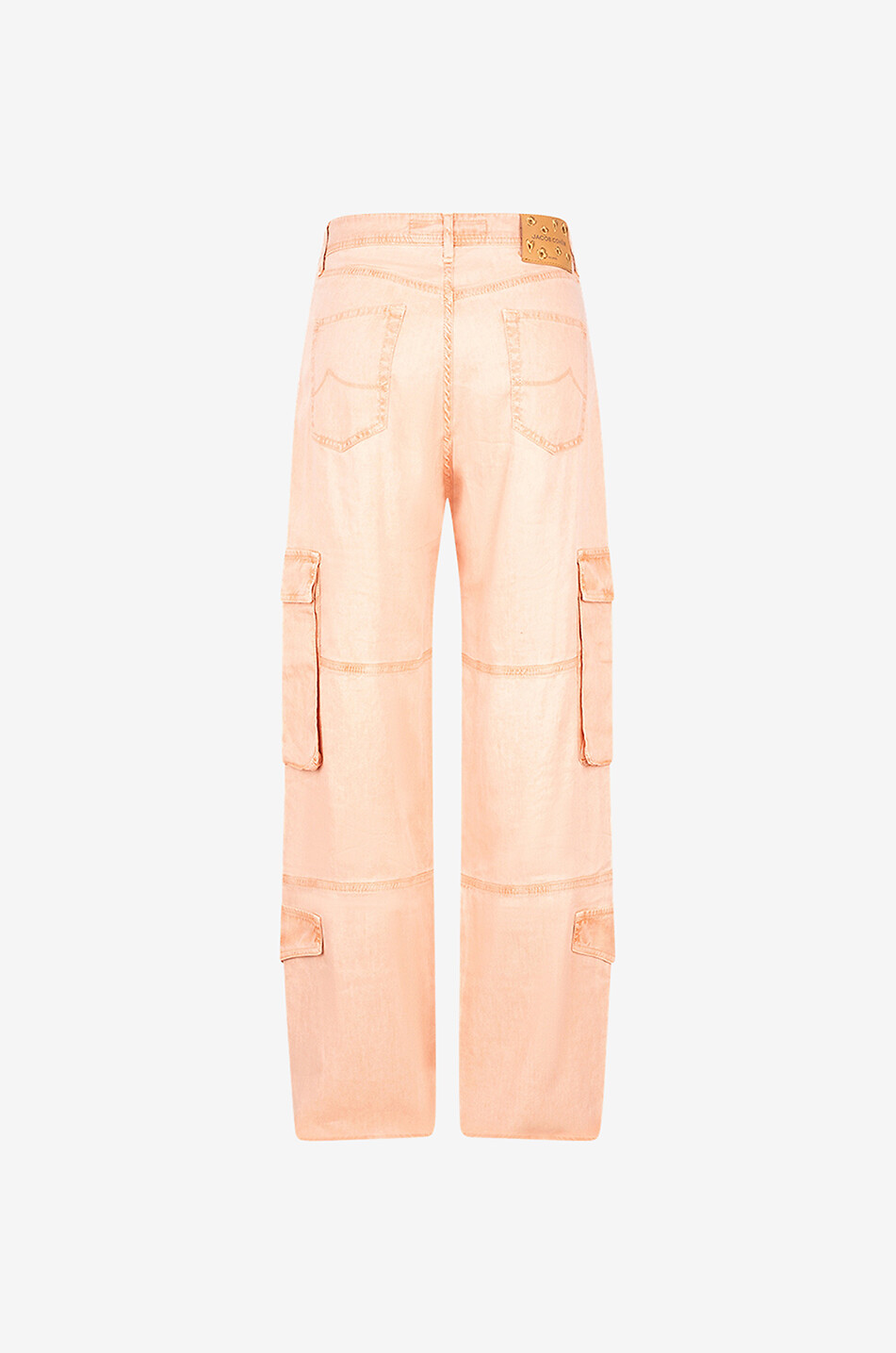 JACOB COHEN Pantalon cargo en denim Riri Femme ORANGE CLAIR 2