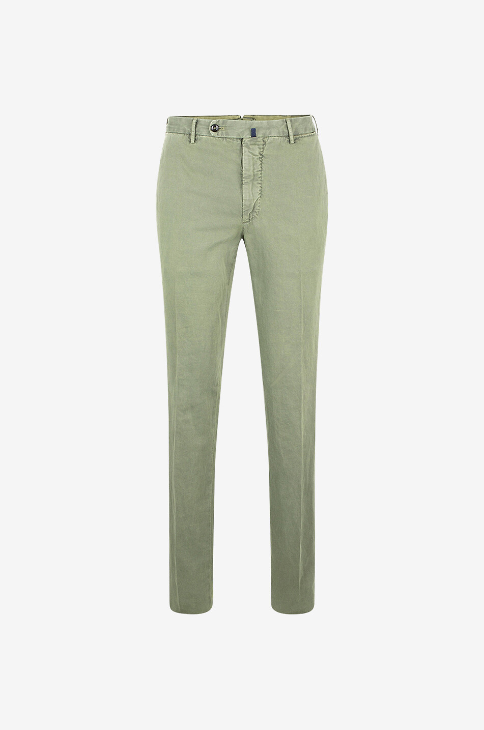 Pattern 39 straight-leg cotton blend trousers