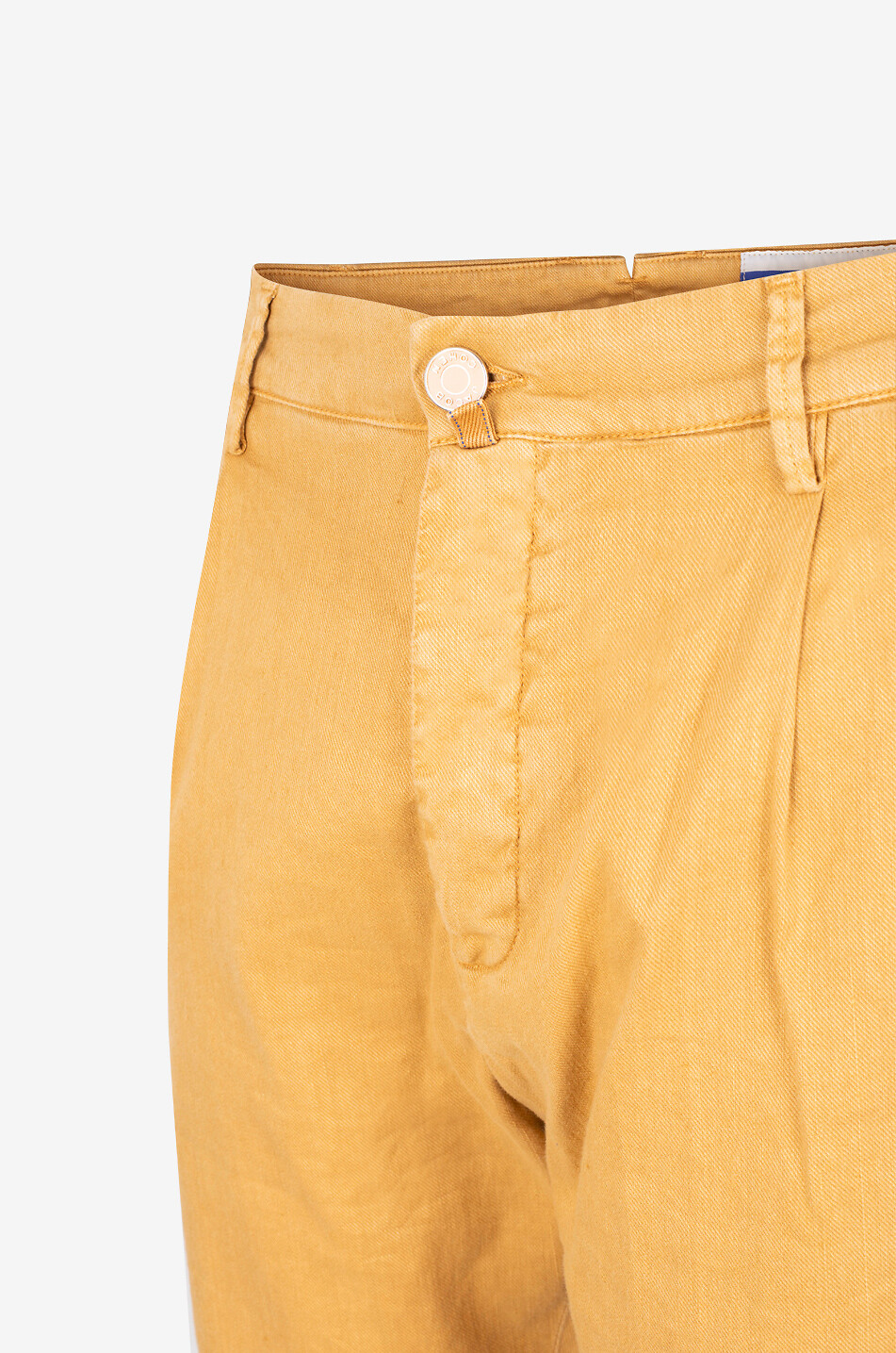 Hose mit geradem Bein aus Leinen und Baumwolle Henry