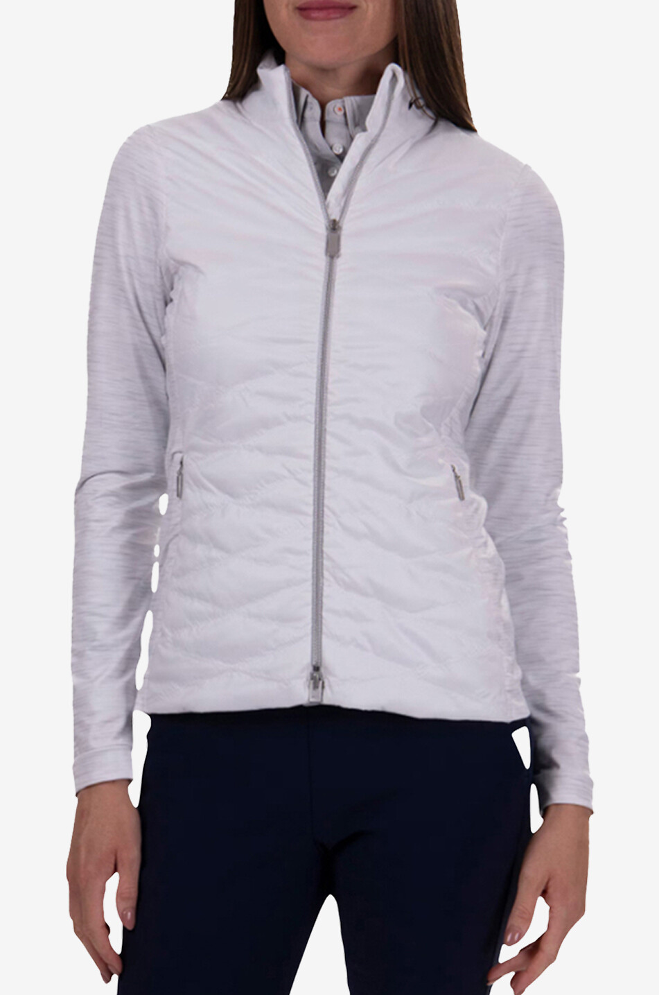 KJUS Isolierte Golfjacke Retention Damen WEISS 2