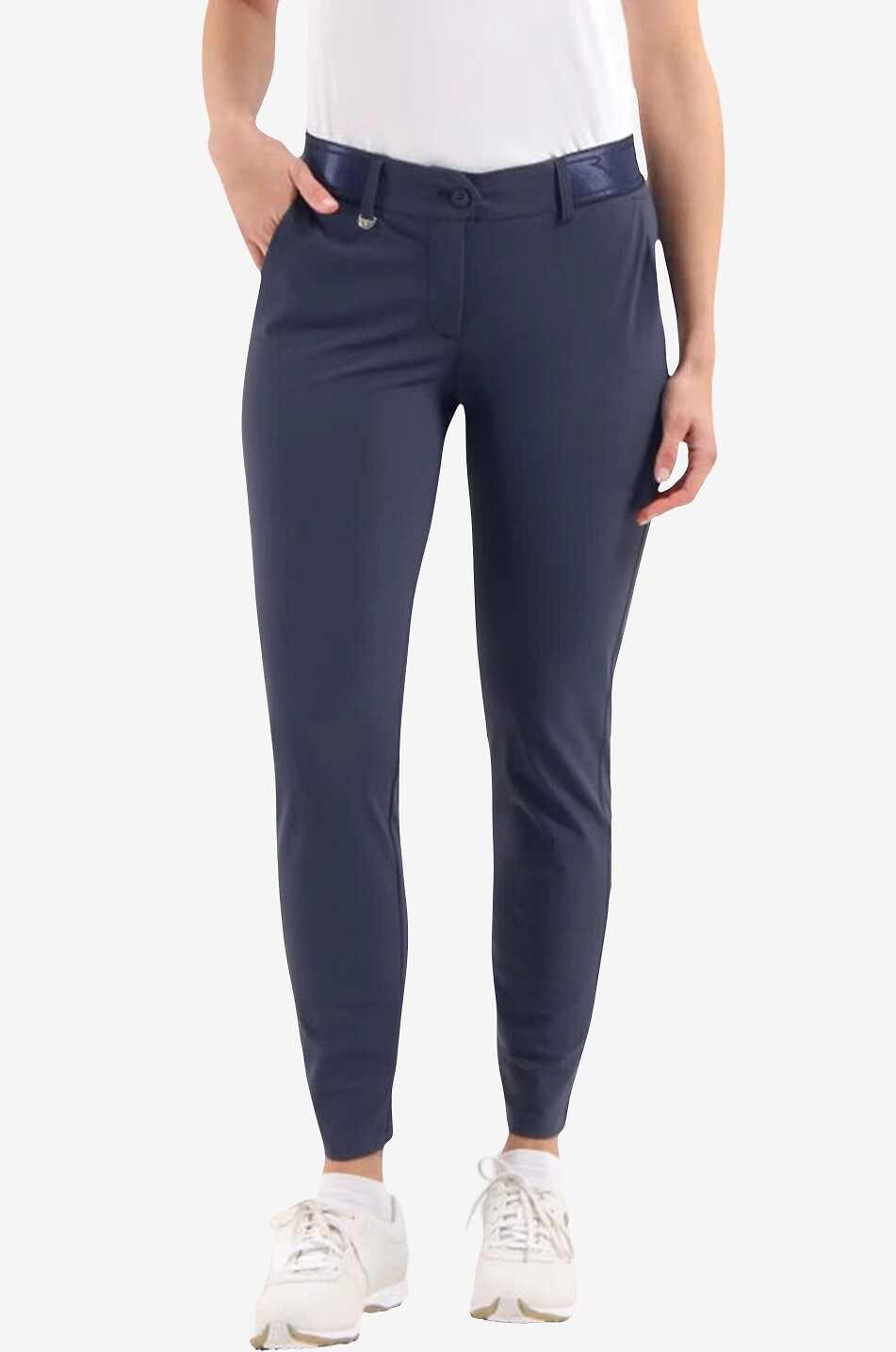 CHERVO Sell 599 stretch golf trousers Women BLUE 3