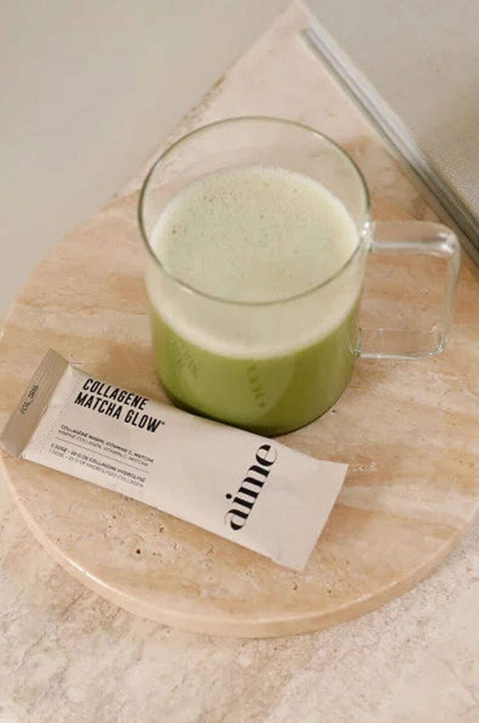 AIME Complément alimentaire peau ongles et cheveux Collagène Matcha Glow - 30 doses Unisexe Incolore 2