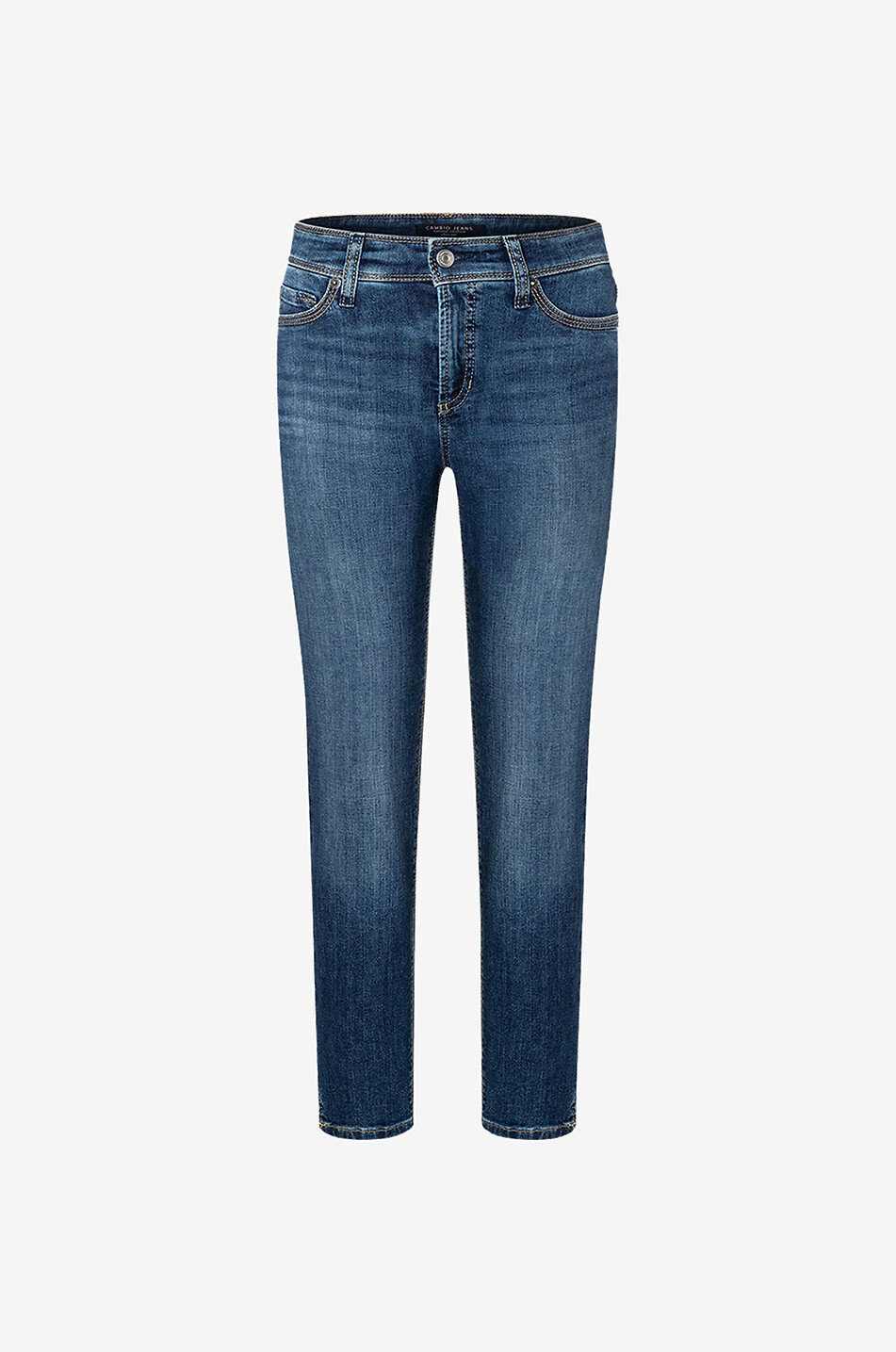 CAMBIO Jeans mit geradem Bein Piper Damen DUNKELBLAU 1
