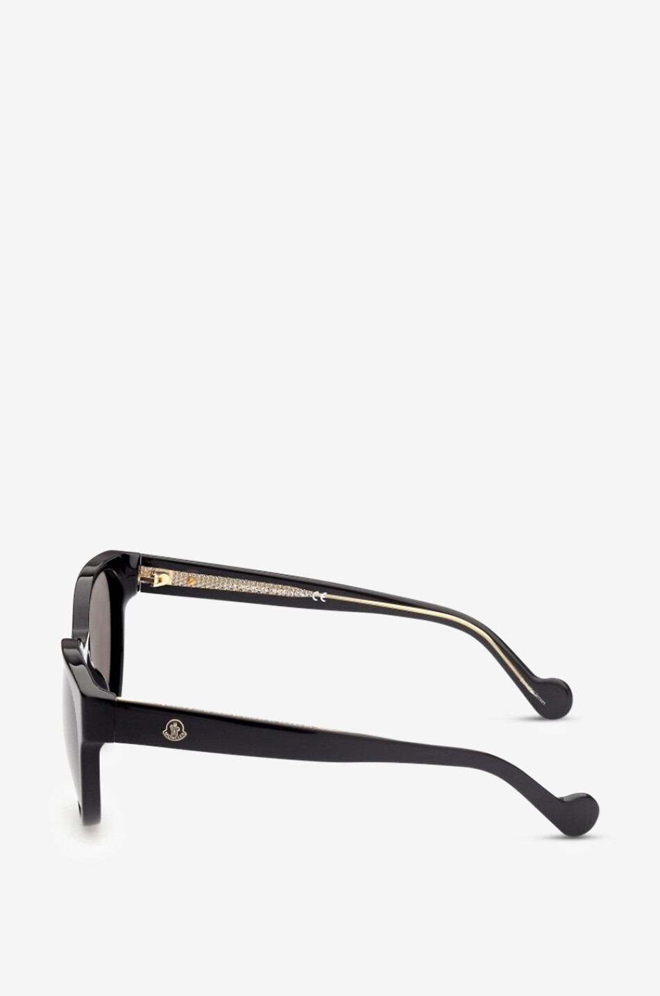 MONCLER Lunettes de soleil rondes Femme NOIR 3