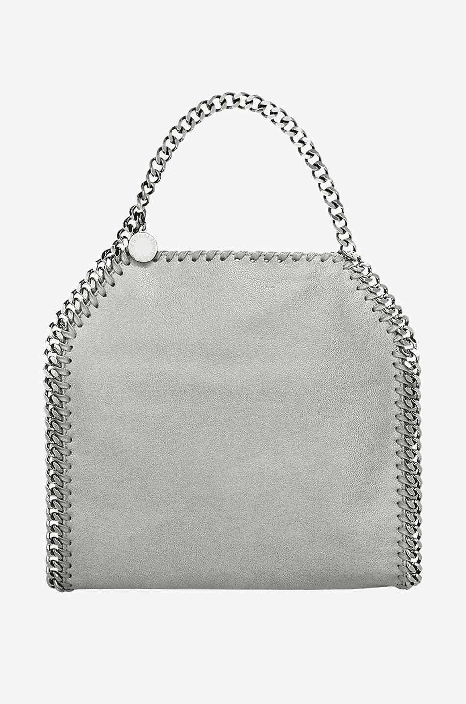 Petit sac cabas en daim synthétique Falabella Shaggy Deer Mini Tote