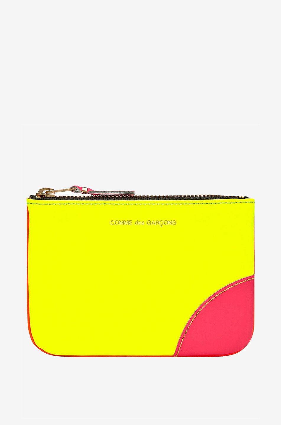 Super Fluo leather pouch COMME DES GARCONS PLAY Bongenie