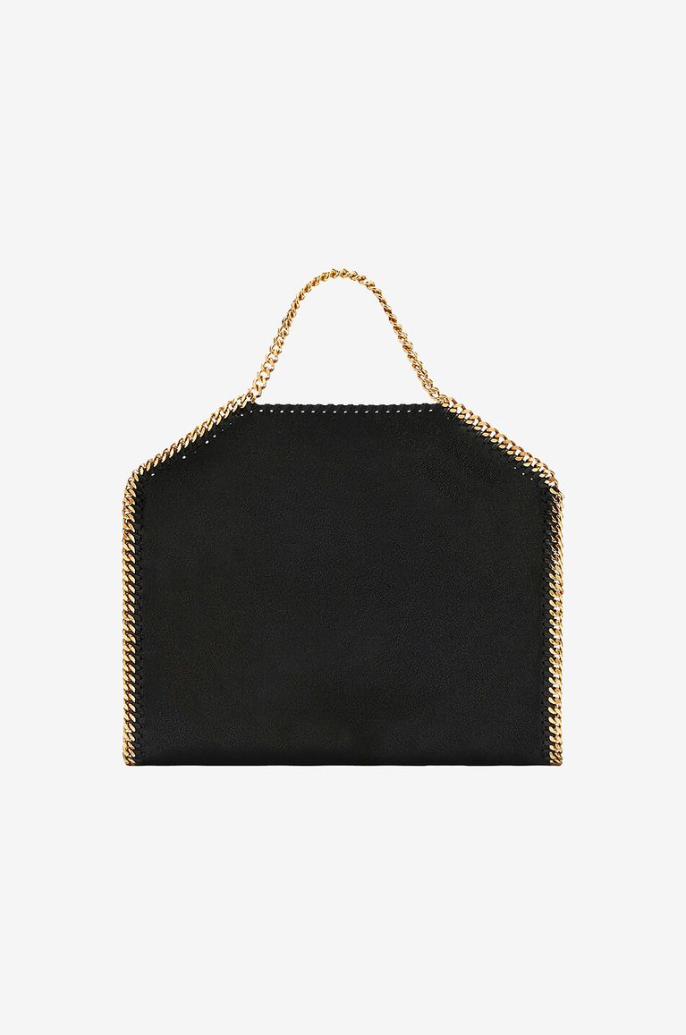 STELLA McCARTNEY Falabella Shaggy Deer faux suede handbag Women BLACK 4