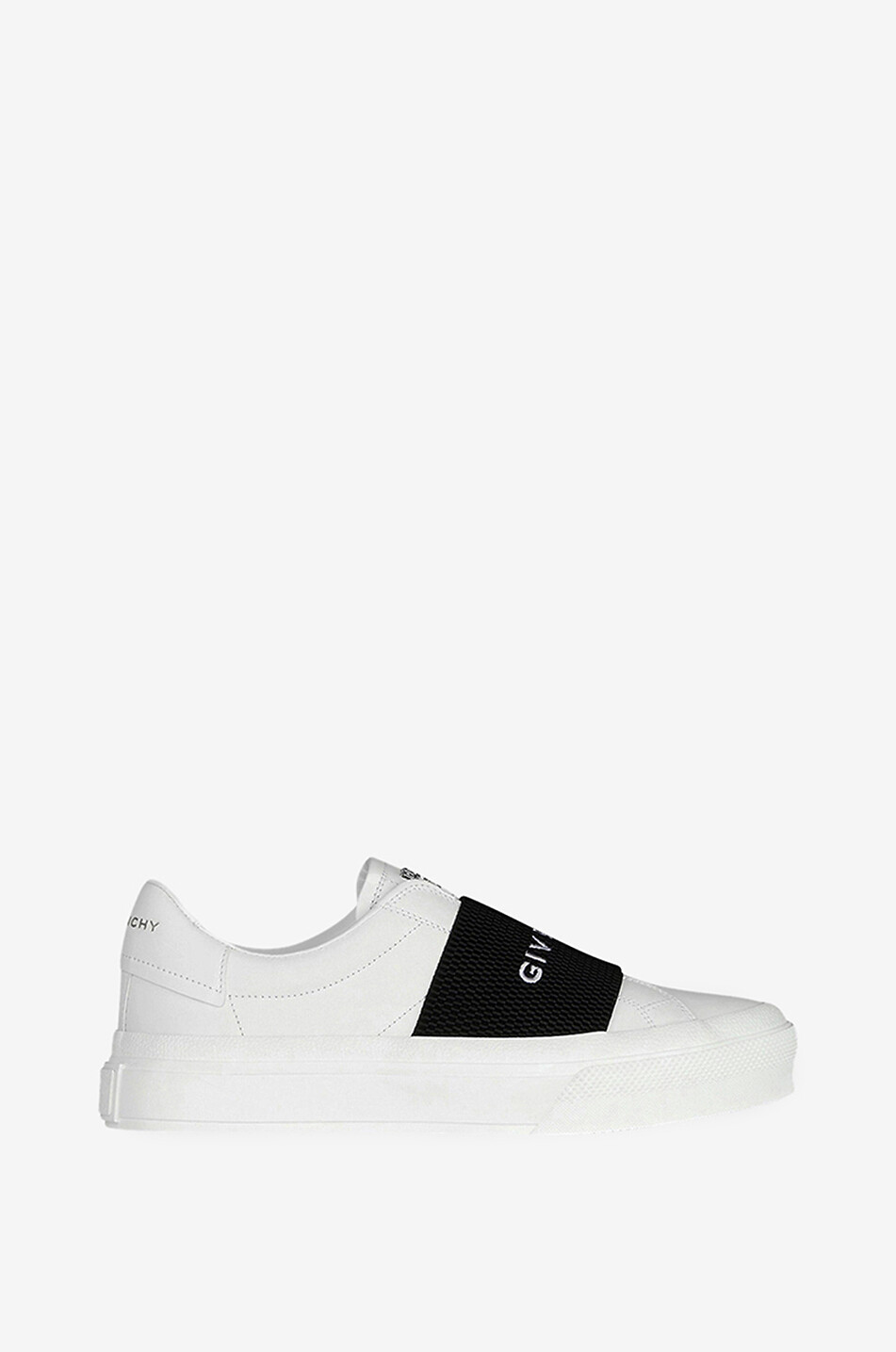 Baskets en cuir lisse City Sport