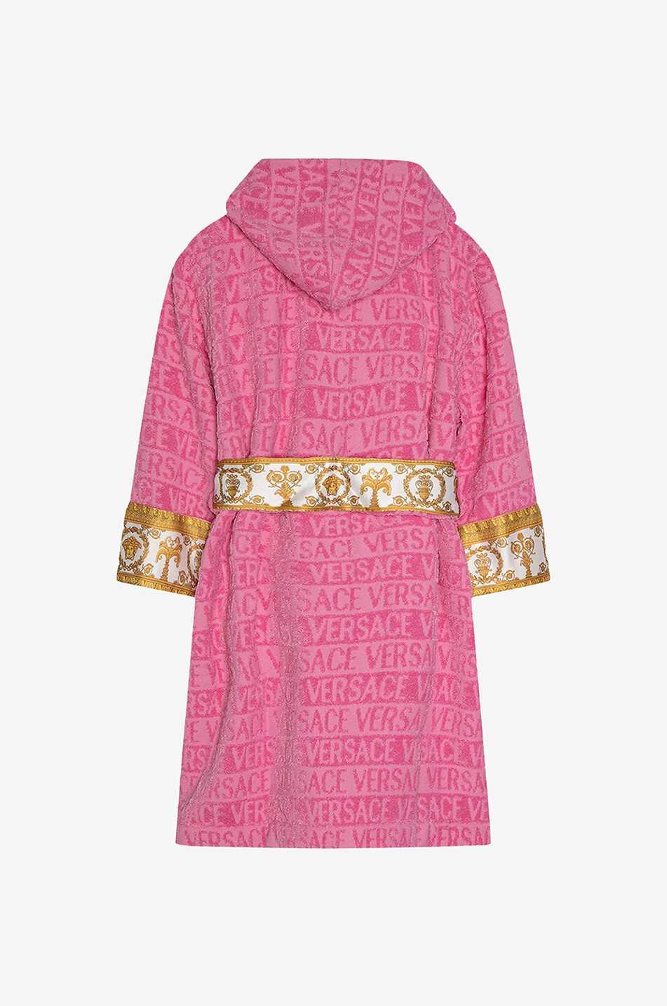 Barocco children's hooded bathrobe