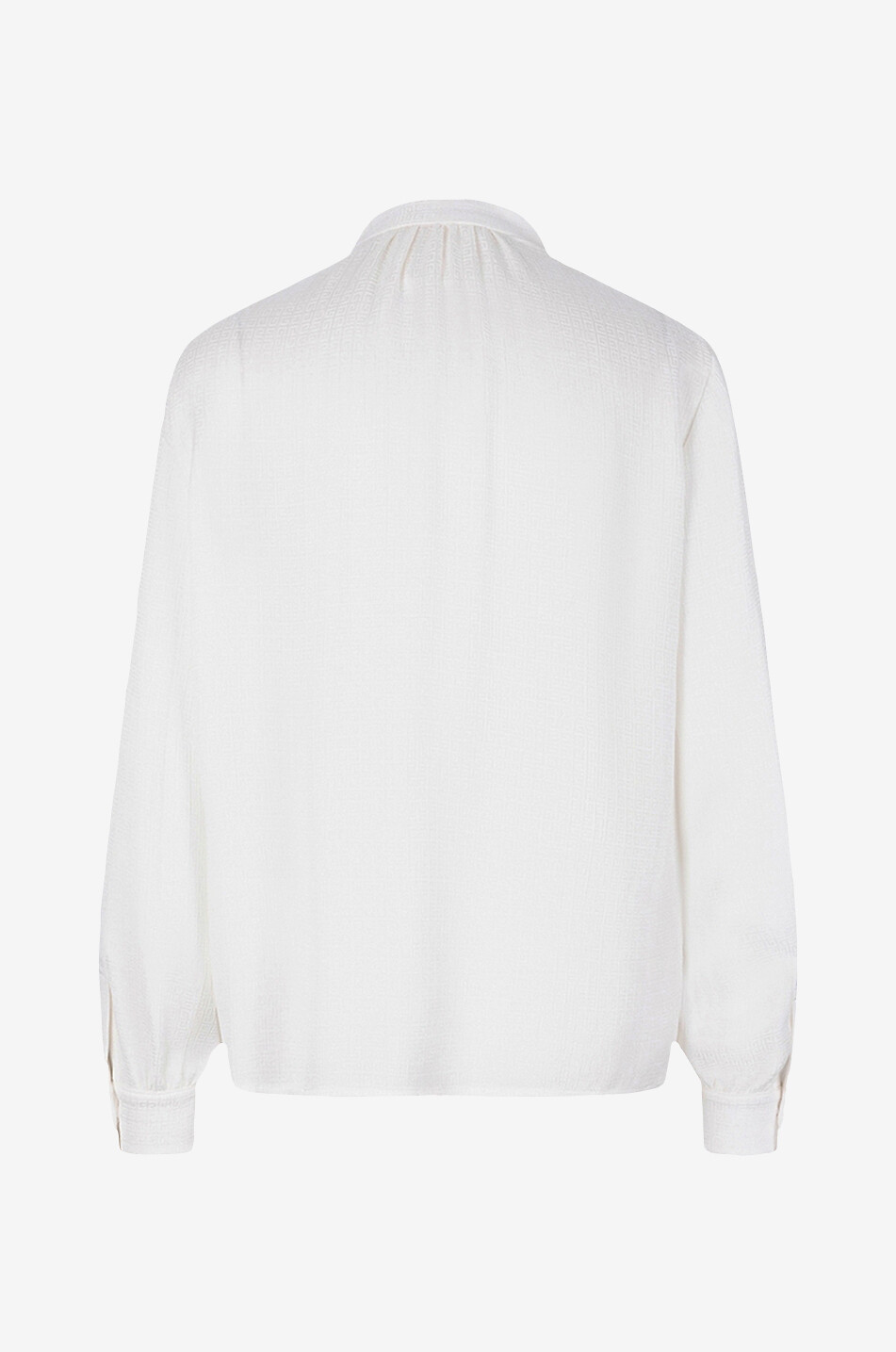 Bluse aus Seide mit Schluppe