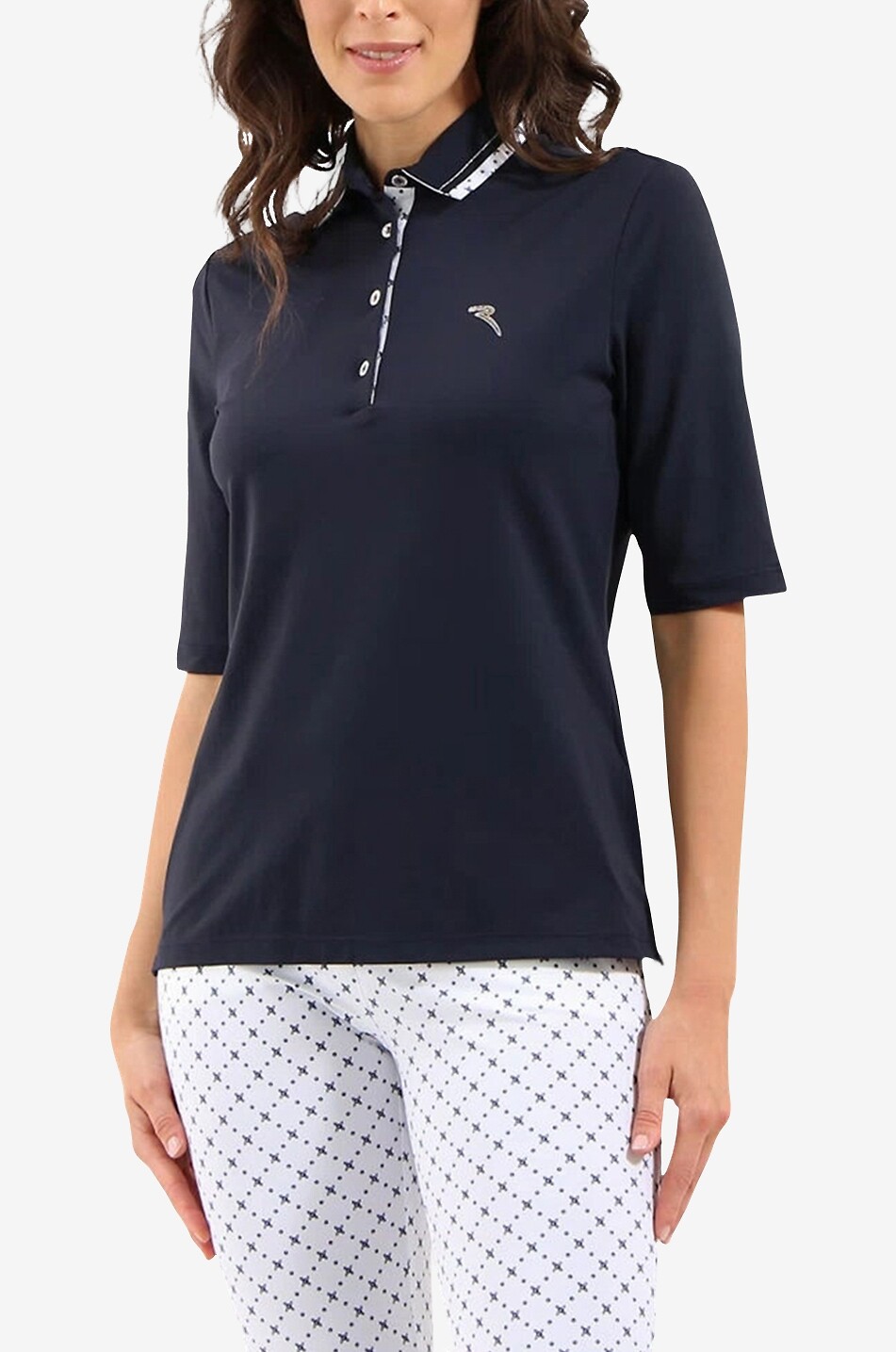 CHERVO Polo de golf à motif Advisor 999 Femme BLEU 2