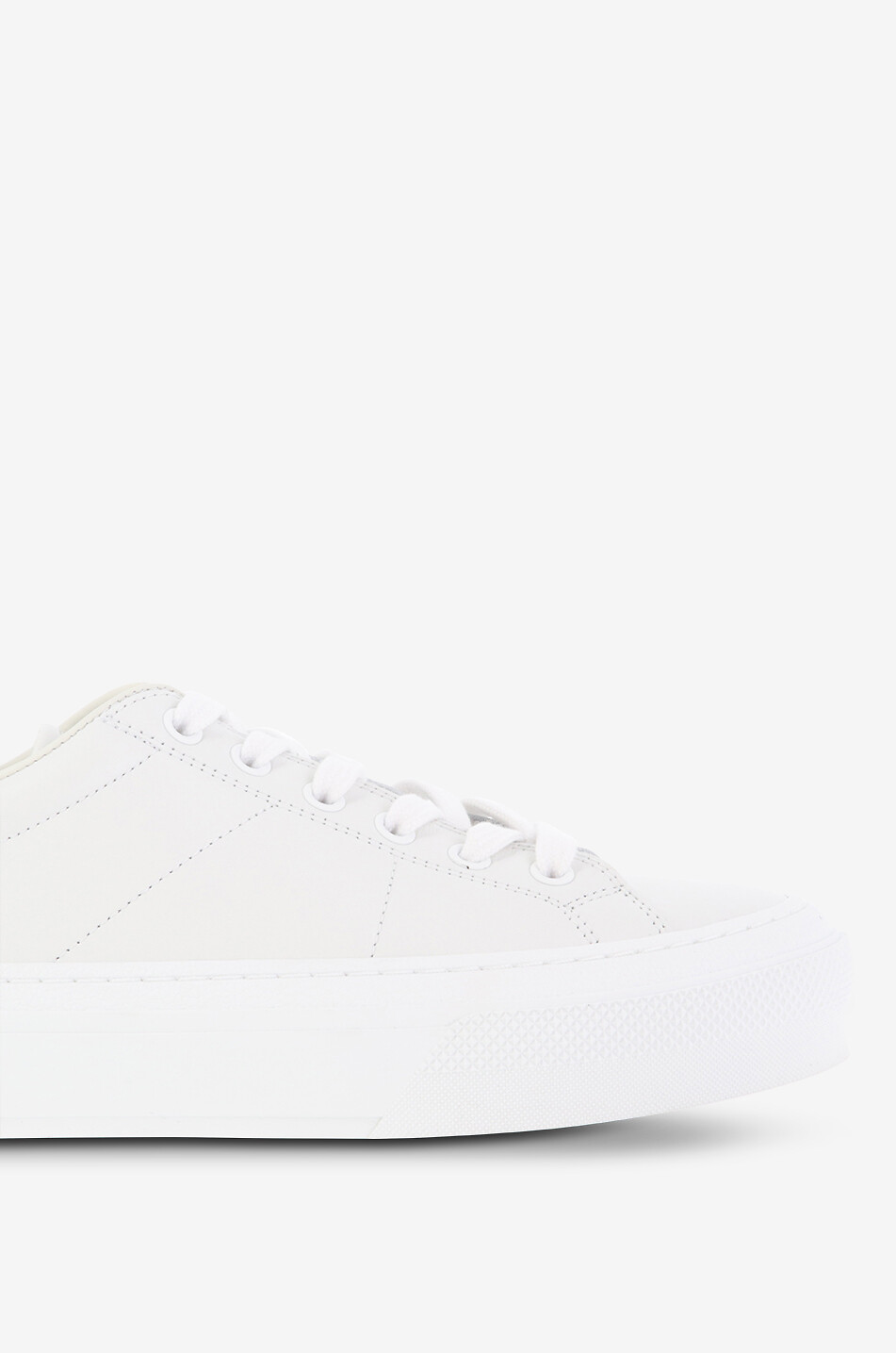 Niedrige Lederschnürsneakers mit Logoprint City Sport