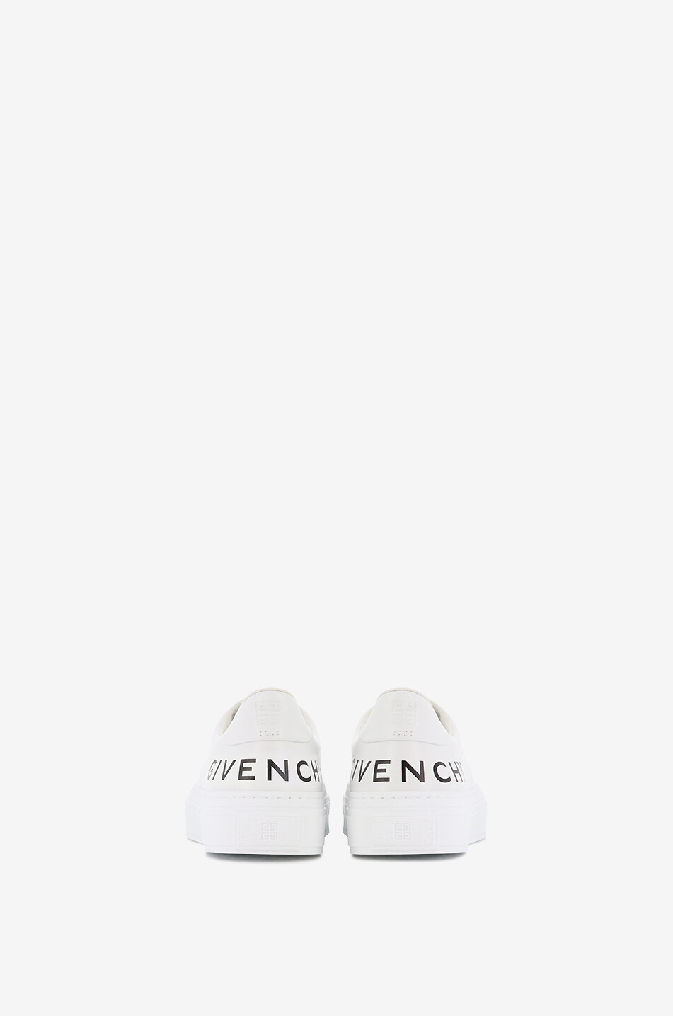Niedrige Lederschnürsneakers mit Logoprint City Sport