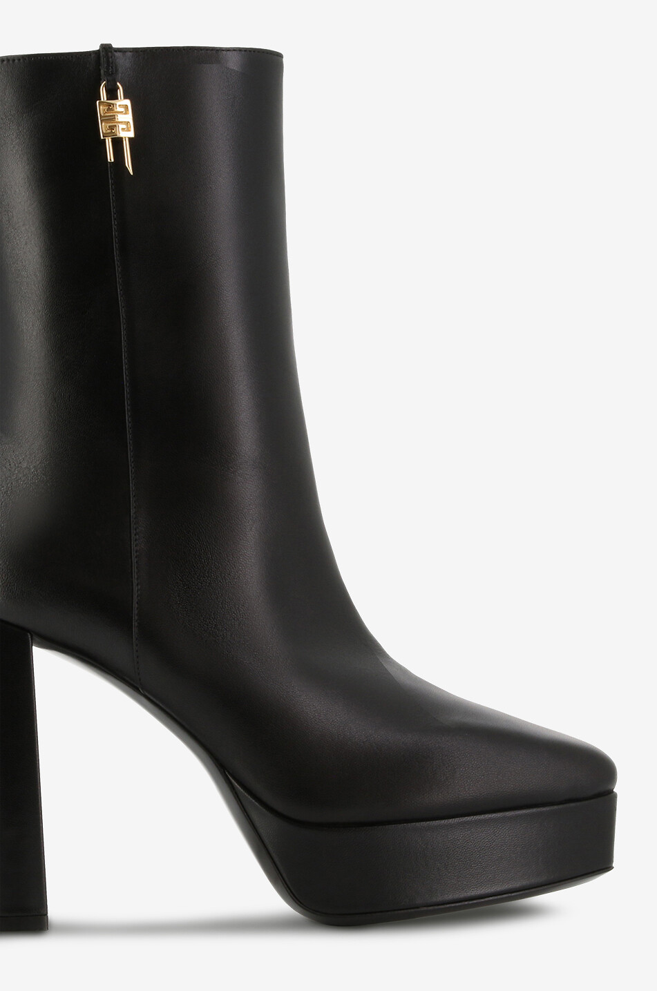 Plateau-Stiefeletten mit Absatz Givenchy Padlock 85