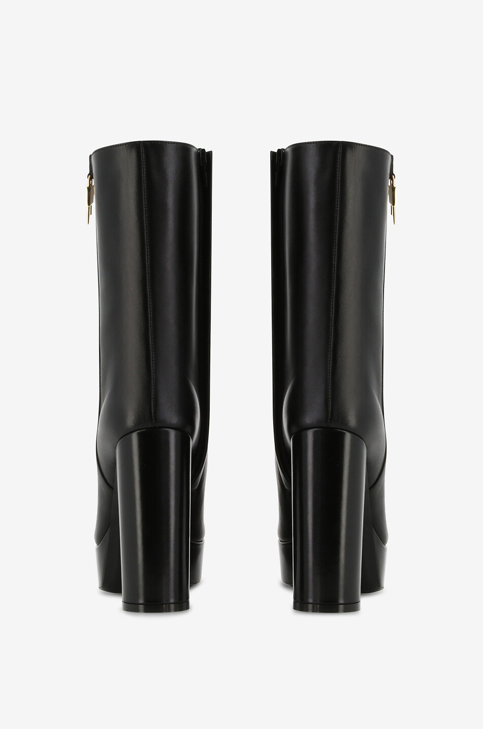 GIVENCHY Bottines à plateau et talon Givenchy Padlock 85 Femme NOIR 6