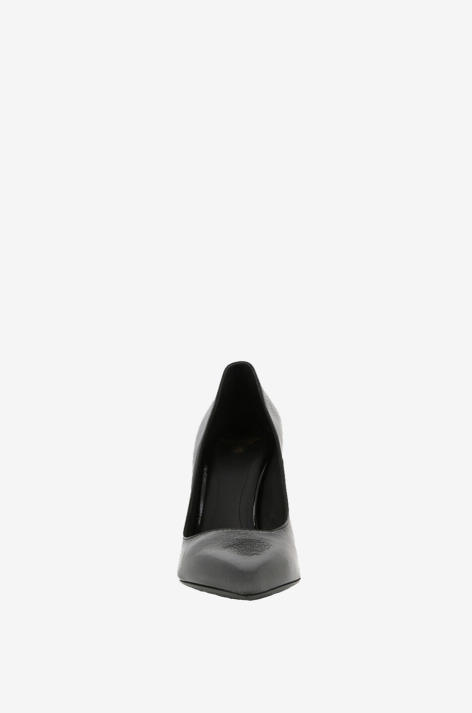 Moneta 100 cracked patent leather pumps