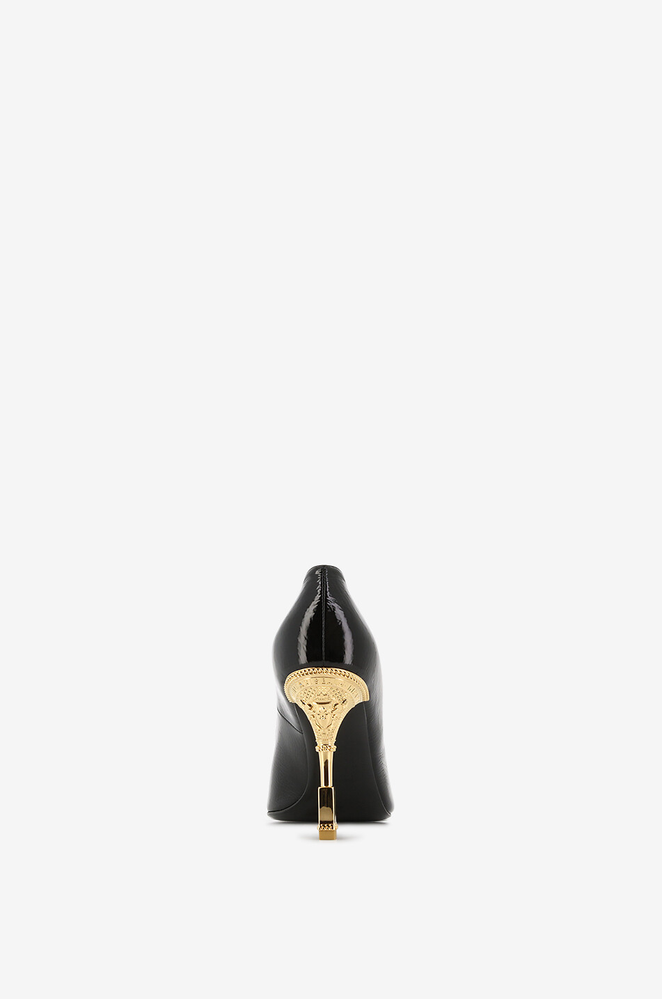 Moneta 100 cracked patent leather pumps
