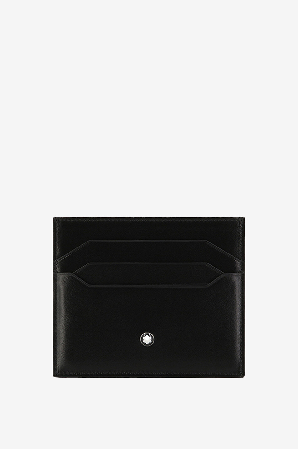 MONTBLANC Porte-Cartes 6cc en Cuir Meisterstück Homme NOIR 1