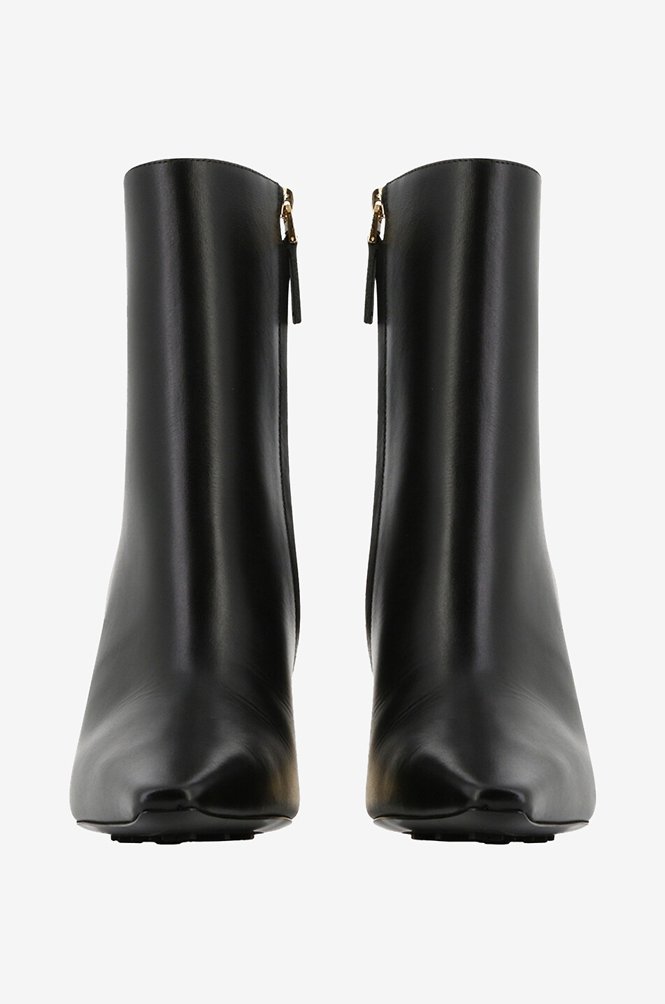 Bottines en cuir à bouts pointus et talon G Cube 85