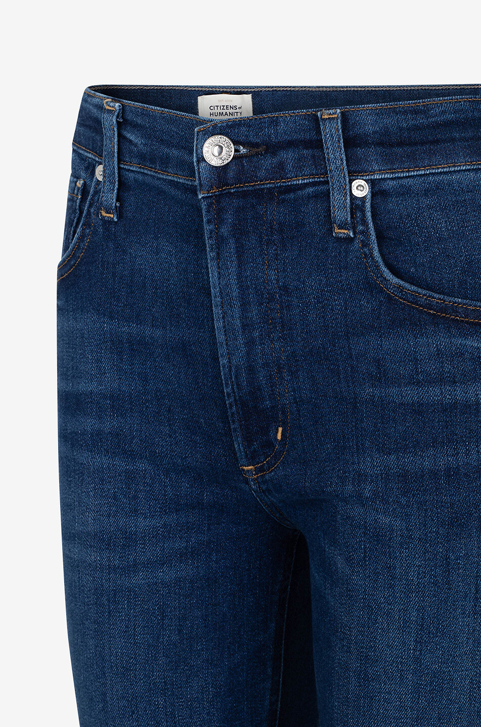 CITIZENS OF HUMANITY Sloane Provance cotton and lyocell skinny jeans Women DARK BLUE 7