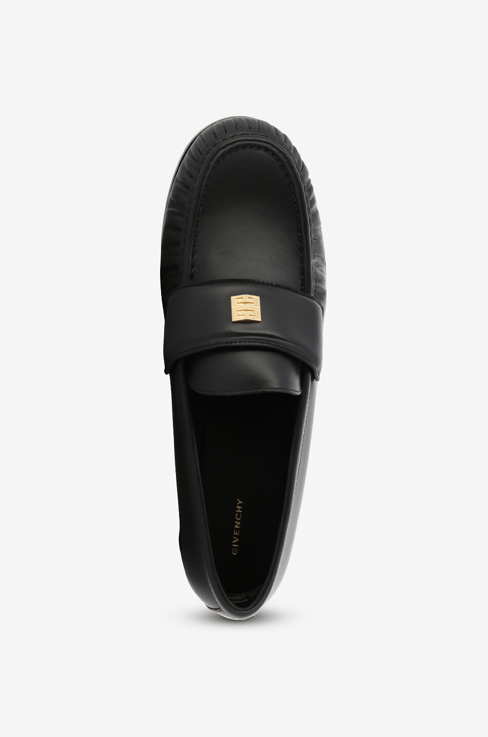 GIVENCHY 4G nappa leather loafers Women BLACK 5