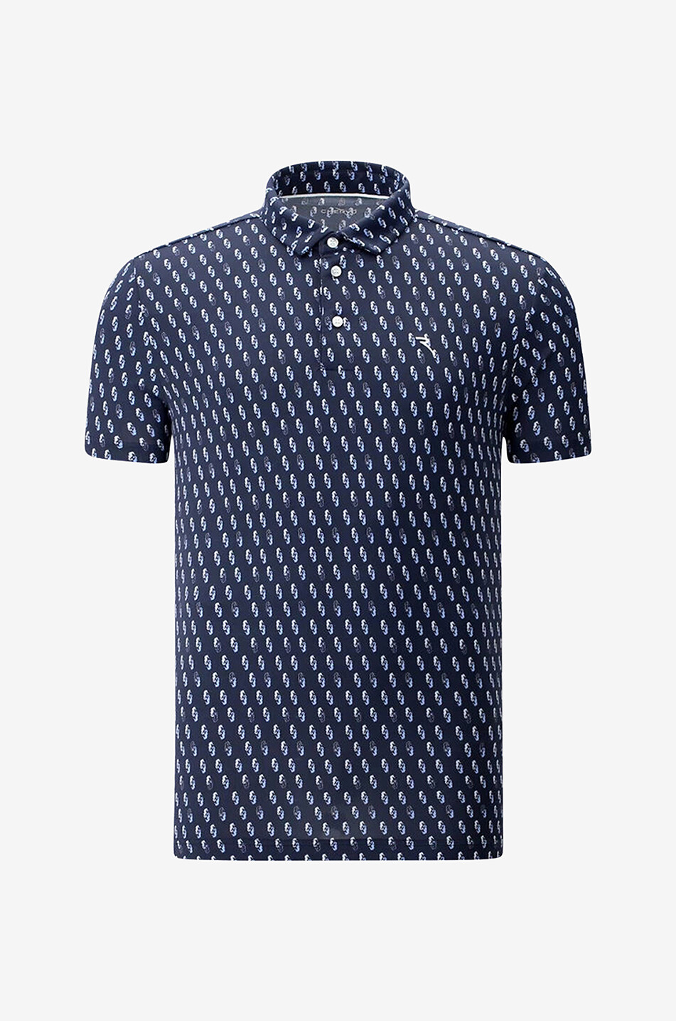 Polo de golf imprimé Acropoli 055A