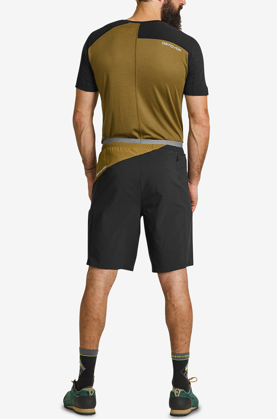 ORTOVOX Piz Selva mountaineering hiking shorts Men BLACK 4