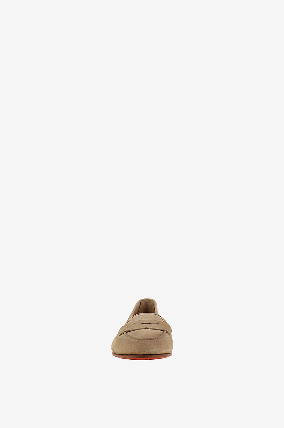 SANTONI Mocassins en daim Carla Femme Beige clair 2