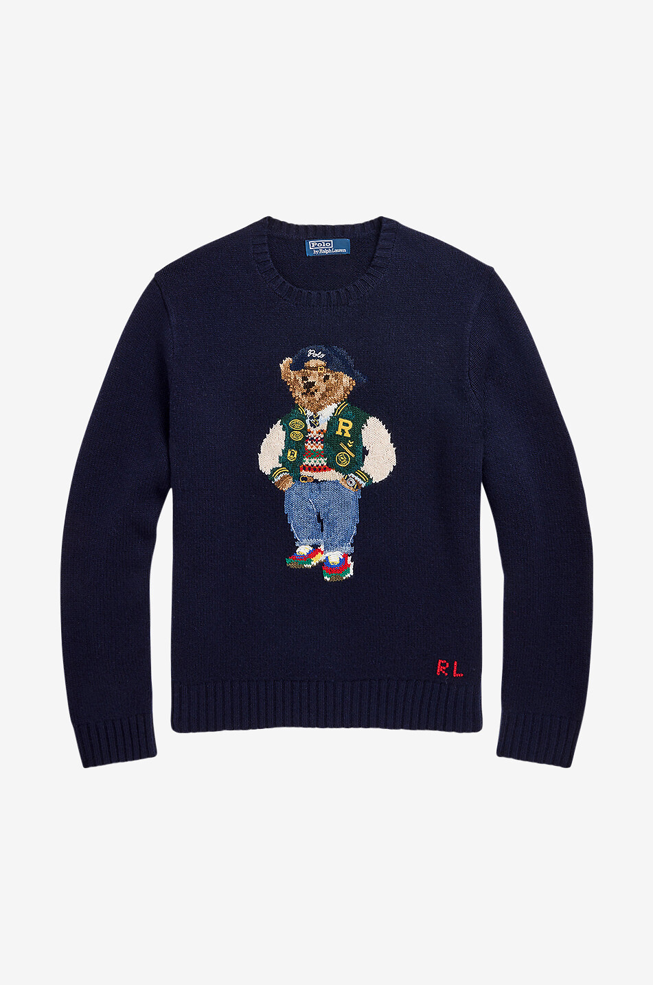 Polo bear online wool blend sunglasses sweater