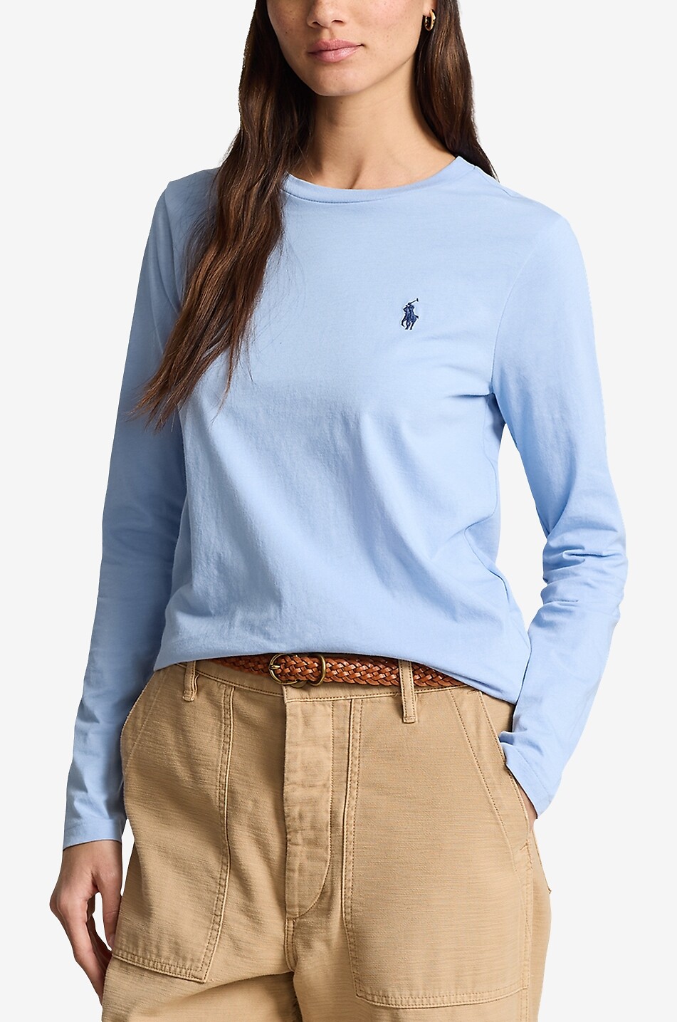 Pony long sleeved jersey T shirt POLO RALPH LAUREN Bongenie