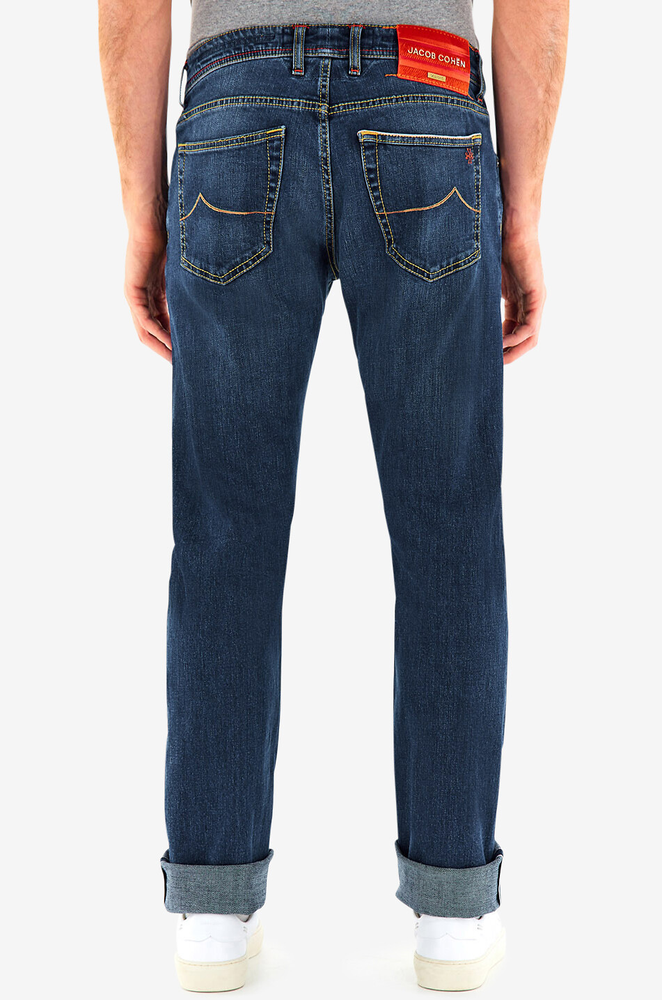 JACOB COHEN Slim Jeans aus Baumwolle Nick Limited Edition Herren MITTELBLAU 4