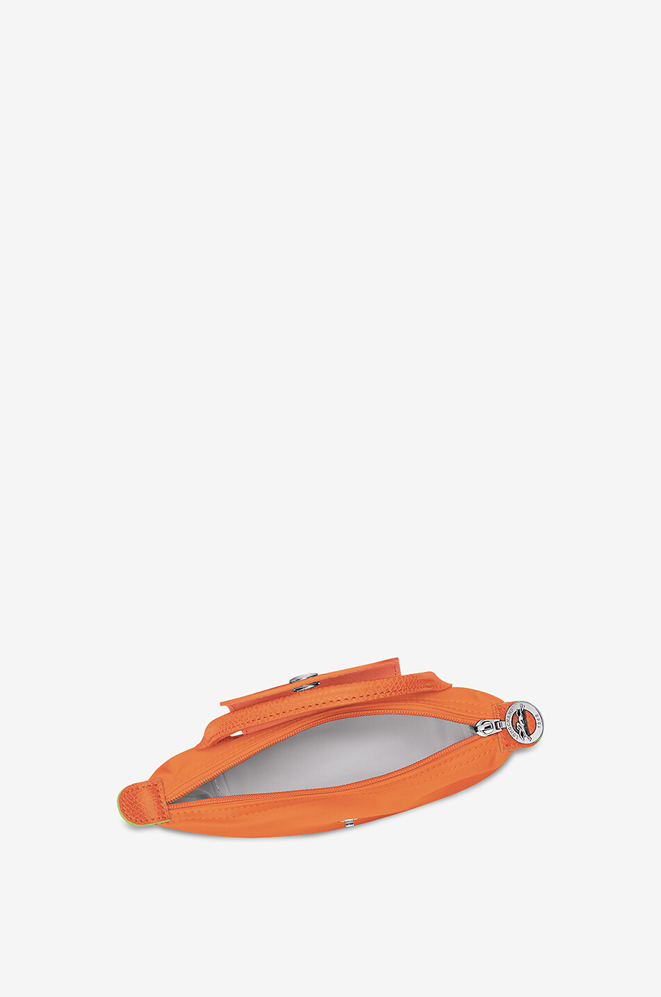 LONGCHAMP Pochette en toile Le Pliage Green Femme ORANGE 4