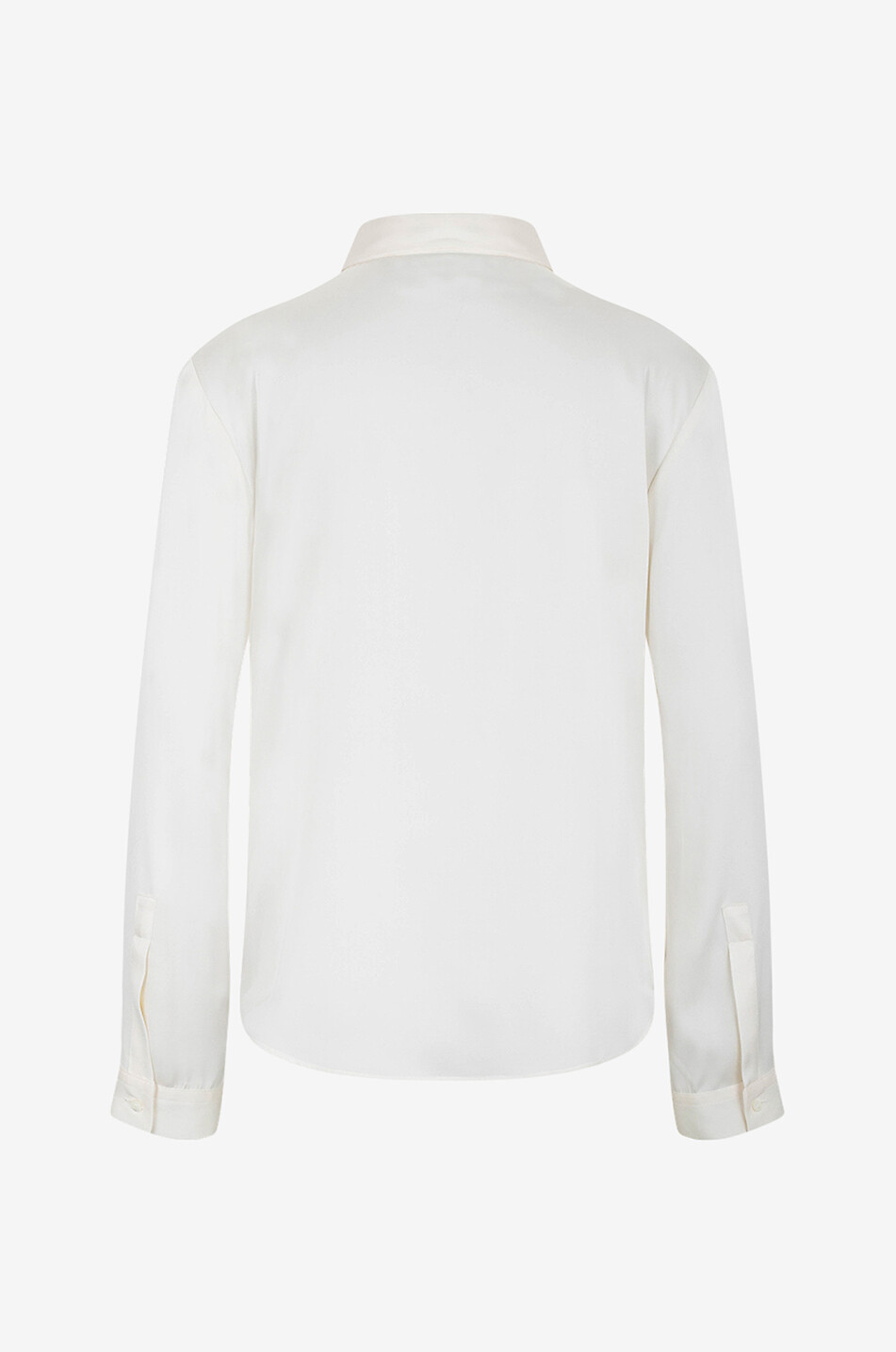 ARTIGIANO Slim-fitted shirt Women EGGSHELL 2