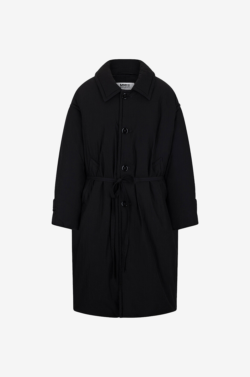 MM6 Doudoune oversize femme en coton mélangé Femme NOIR 1