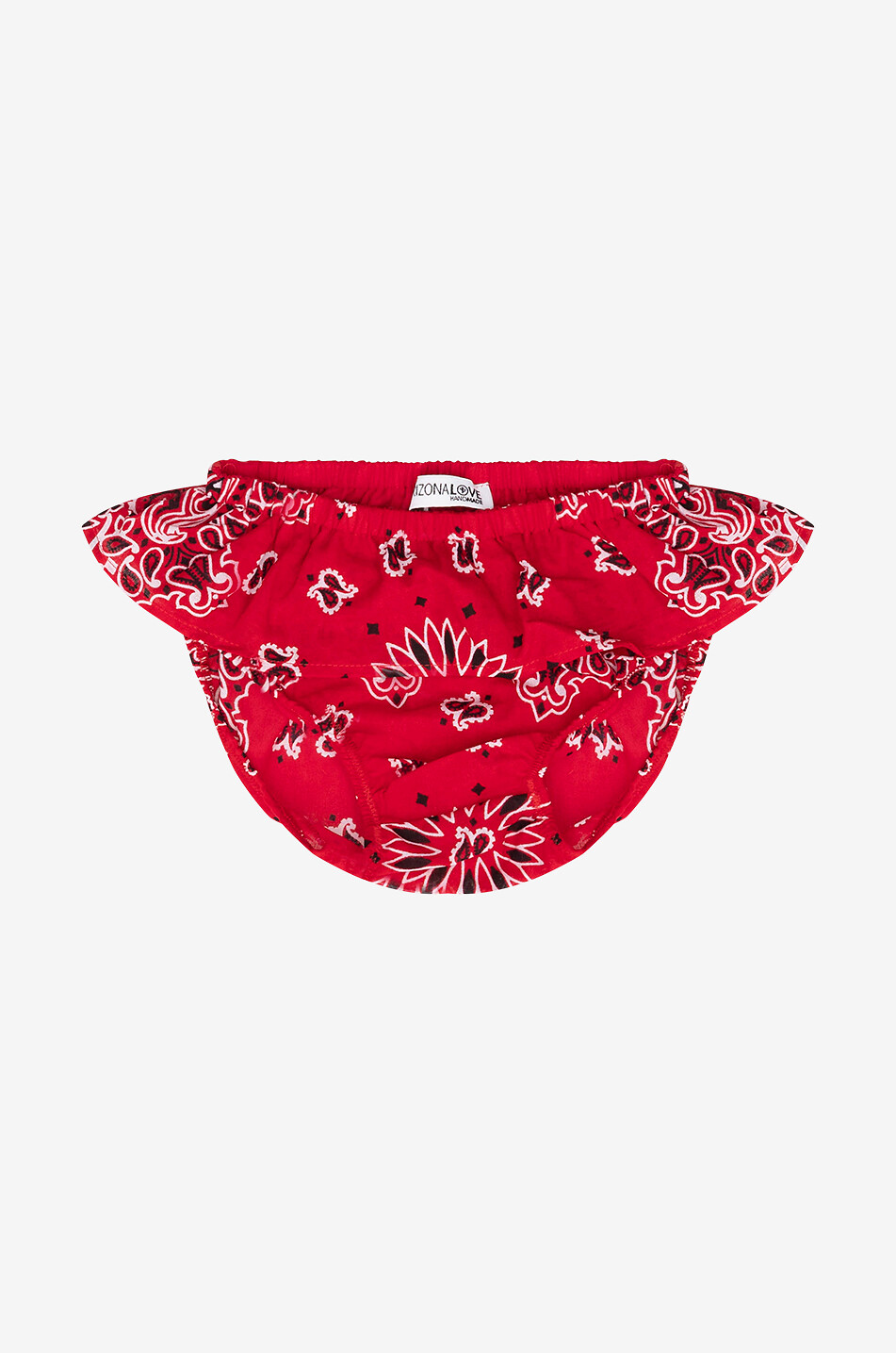 Bikinihöschen für Kinder aus Baumwolle Bandana