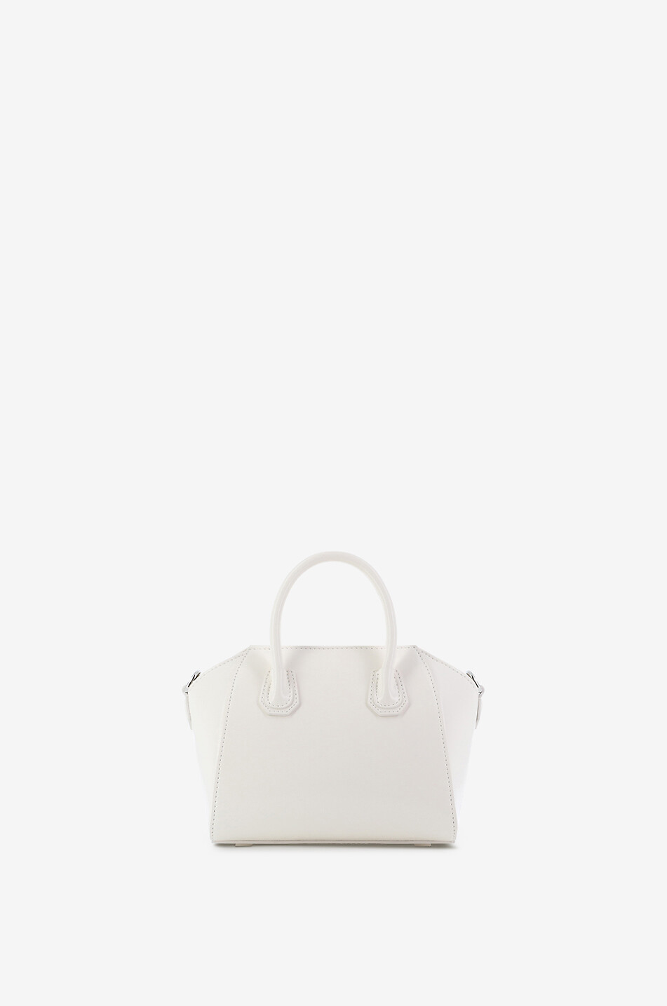 GIVENCHY Handtasche aus steifem Leder Antigona Toy Damen WEISS 3