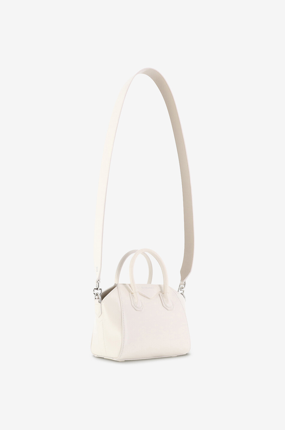 GIVENCHY Handtasche aus steifem Leder Antigona Toy Damen WEISS 5