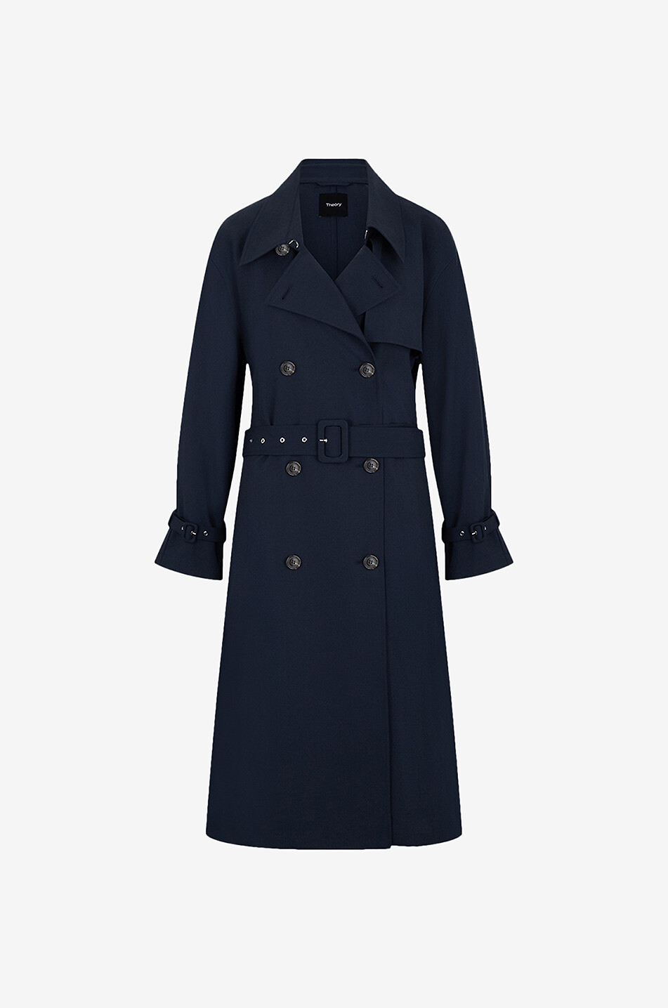Langer Trenchcoat