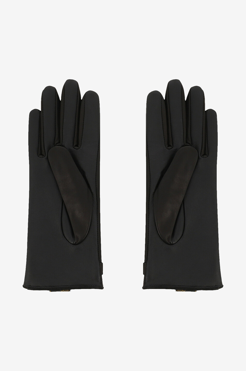 PIERO RESTELLI Handschuhe aus Lammleder Damen SCHWARZ 2