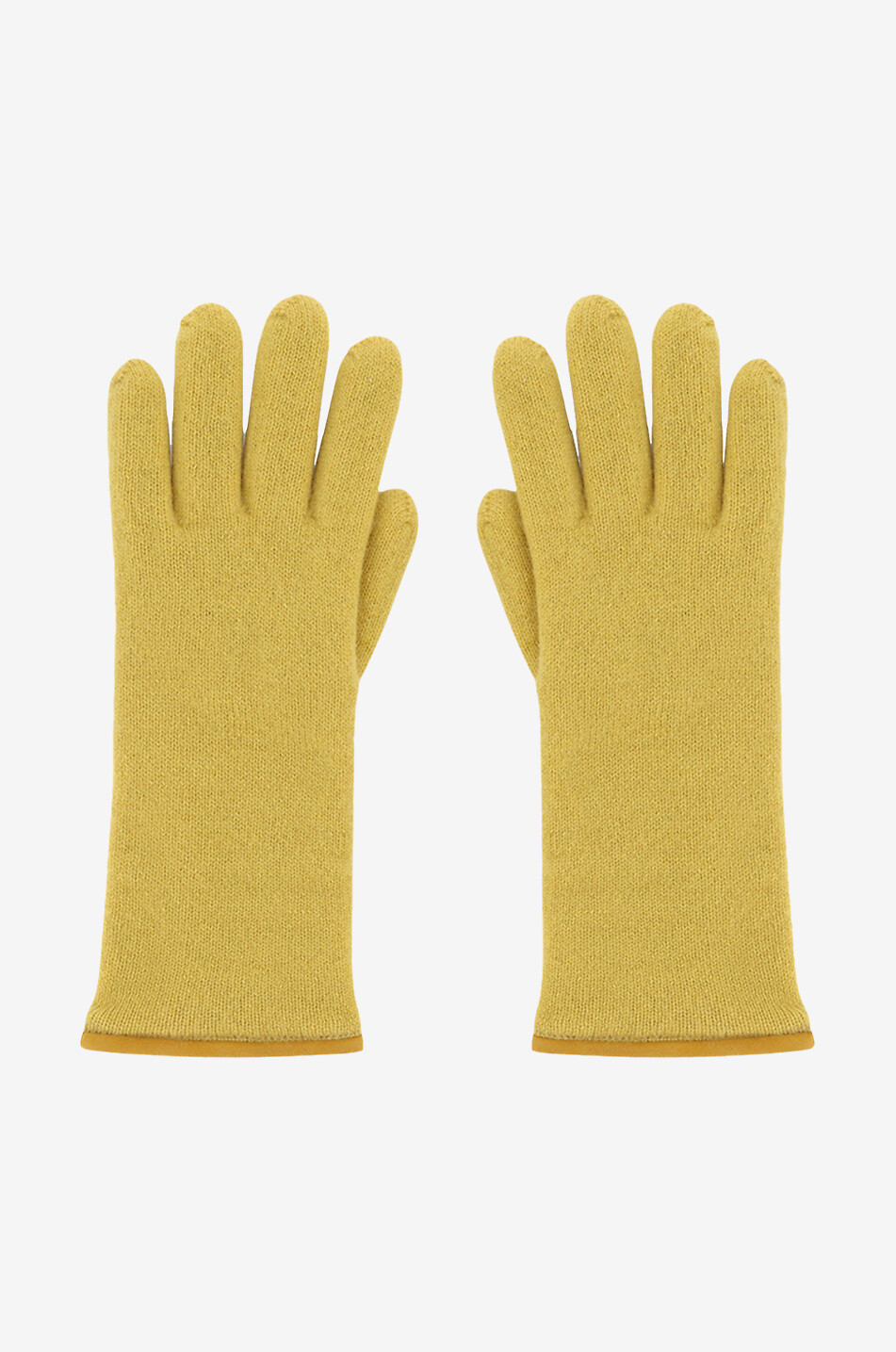 Cashmere knit gloves